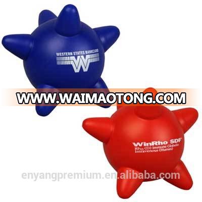 blood platle blue PU foam stress ball Promotion Gift