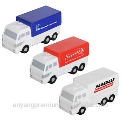 New Cheap Cute PU Foam Customized Truck Shape Stress Ball